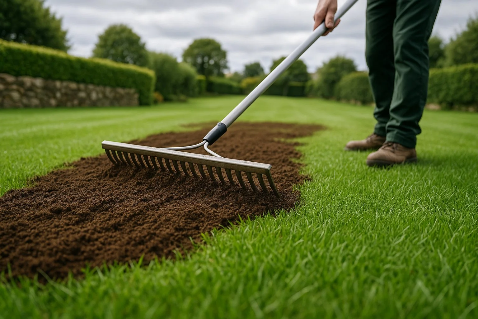 Hero image for Top Dressing Lawns in Ireland: Complete Guide to Soil Improvement