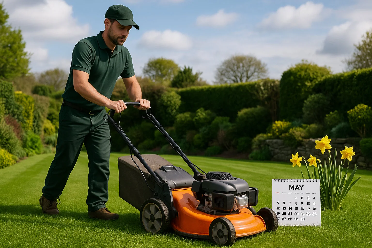 Hero image for When to Cut Lawns Ireland: Complete Seasonal Mowing Guide 2025