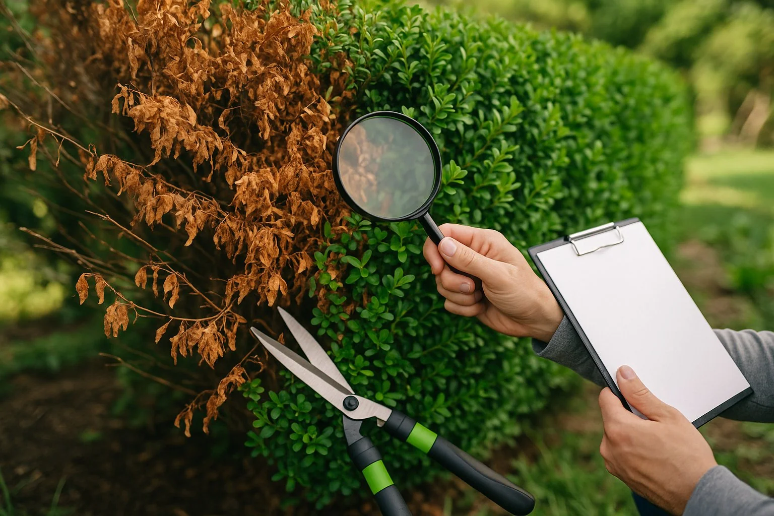 Hero image for Why Are My Hedges Dying? Complete Diagnosis Guide for Irish Gardens